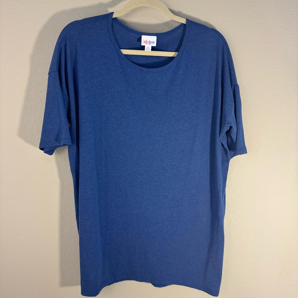 Lularoe blue Irma top